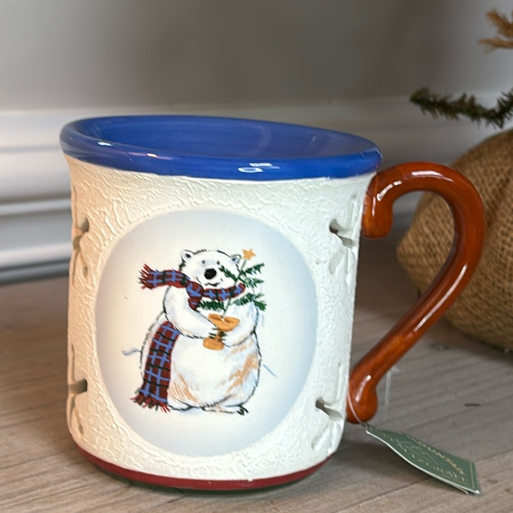 Tea light Wax Warmer Polar Bear Coffee Mug